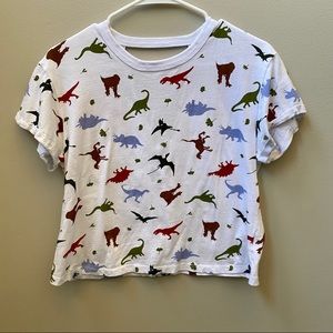 Jurassic World | Dinosaur Cropped Tee